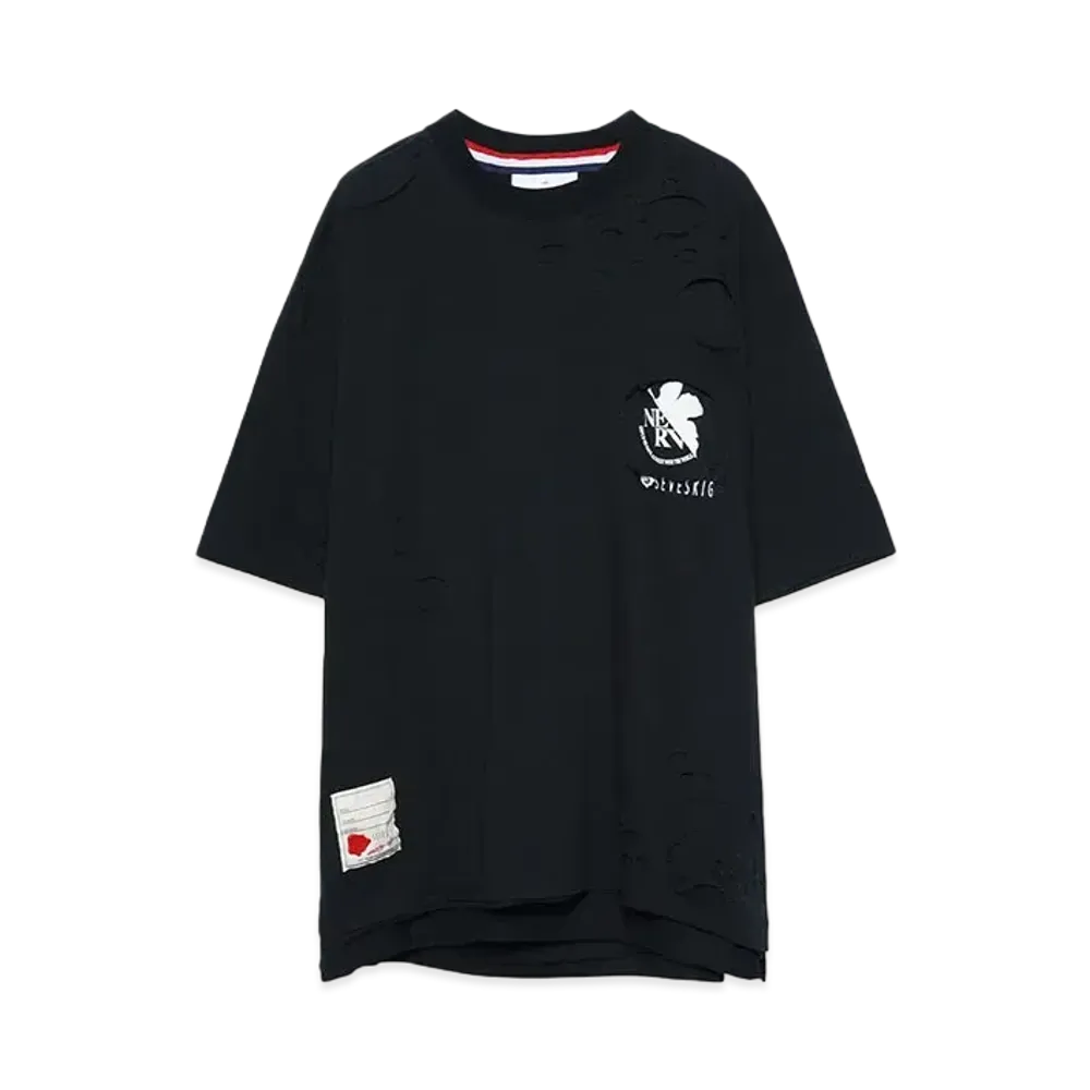 EVANGELION x SEVESKIG S/SL Tee Ver.Main visual:001 "BLACK"