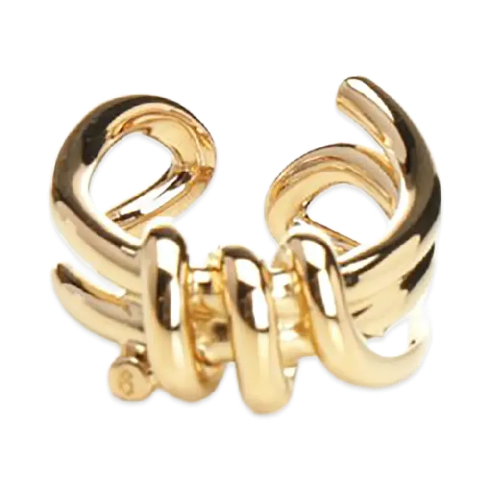 MM6 Maison Margiela Women's Knot Ring "Gold"