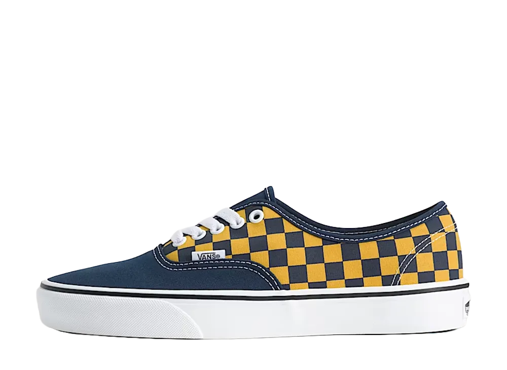 Vans Authentic Checkerboard "Navy/Gold"