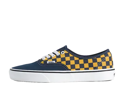 Vans Authentic Checkerboard "Navy/Gold"