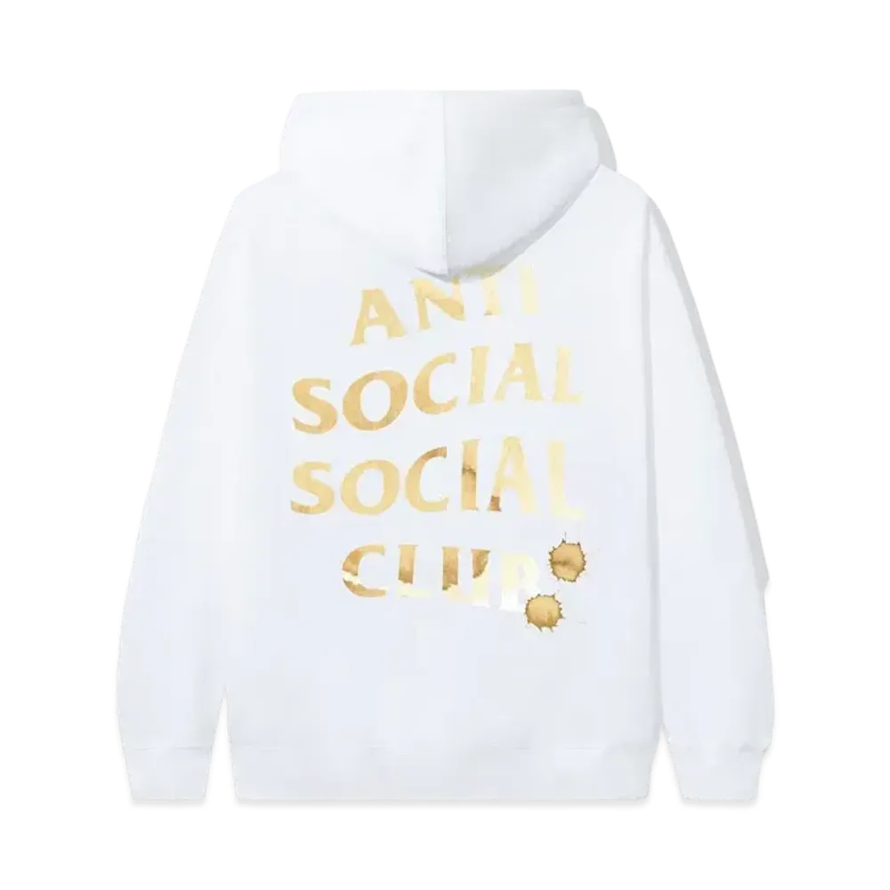 ANTI SOCIAL SOCIAL CLUB Every Morning Every Time Hoodie "White"