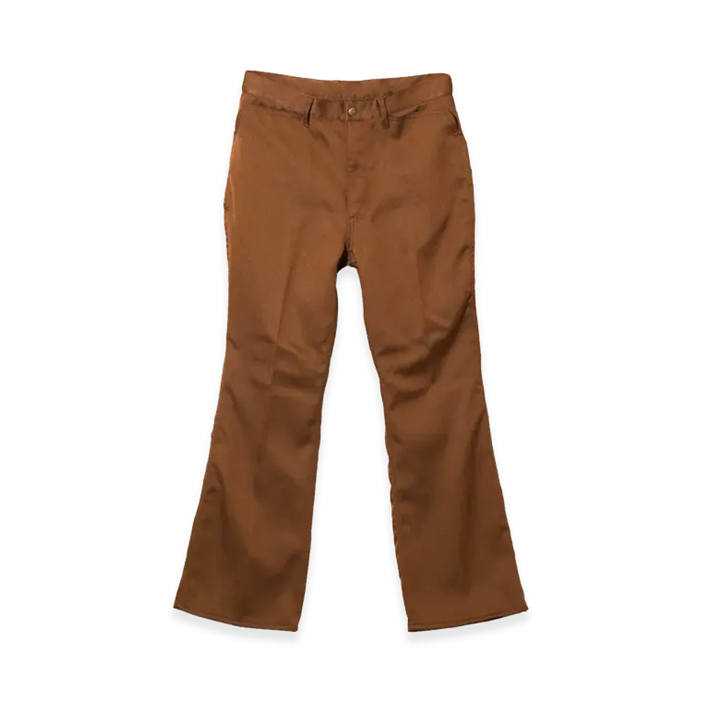 NEEDLES Boot-Cut Jean - Poly Twill "Brown"