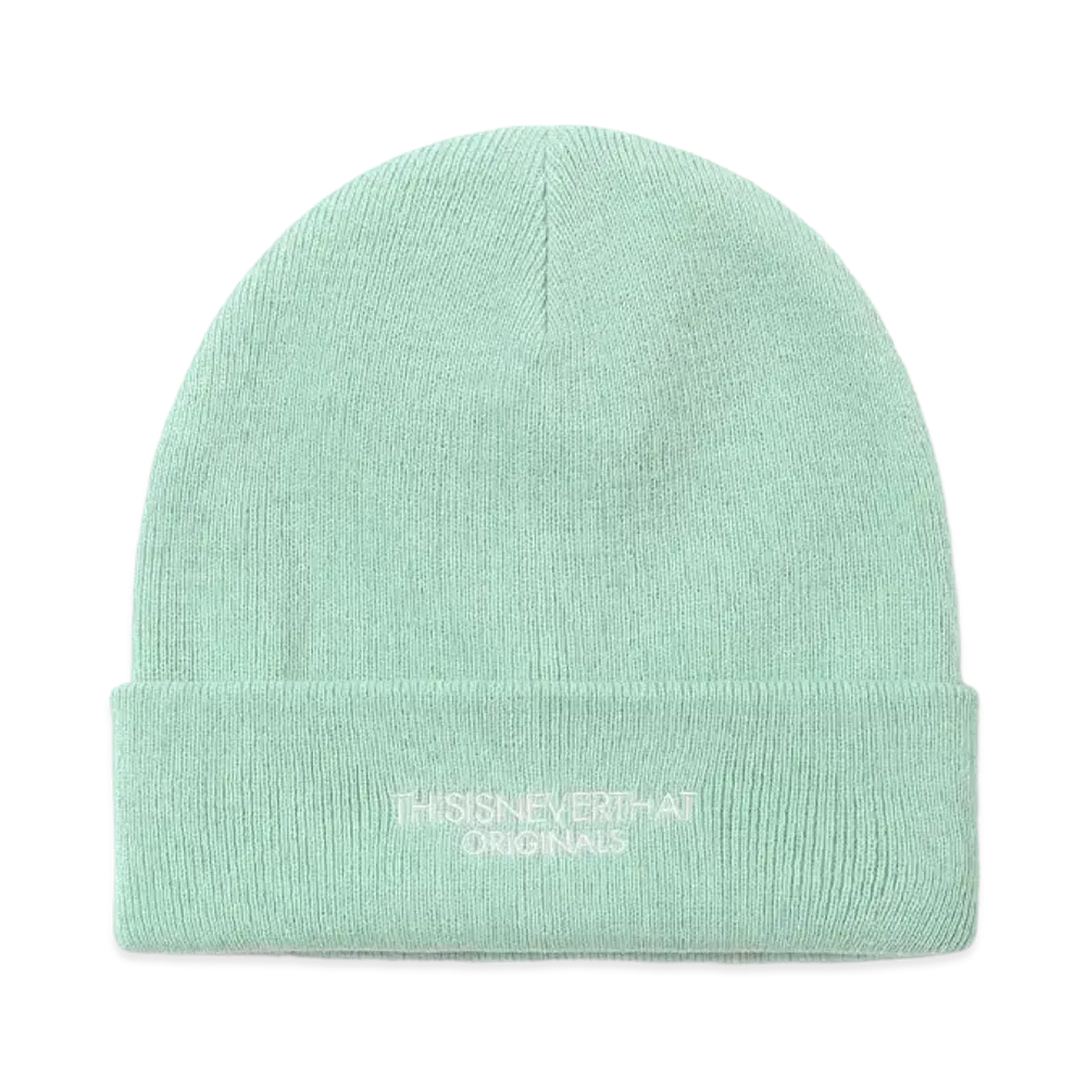 thisisneverthat FR-Logo Beanie "Mint"