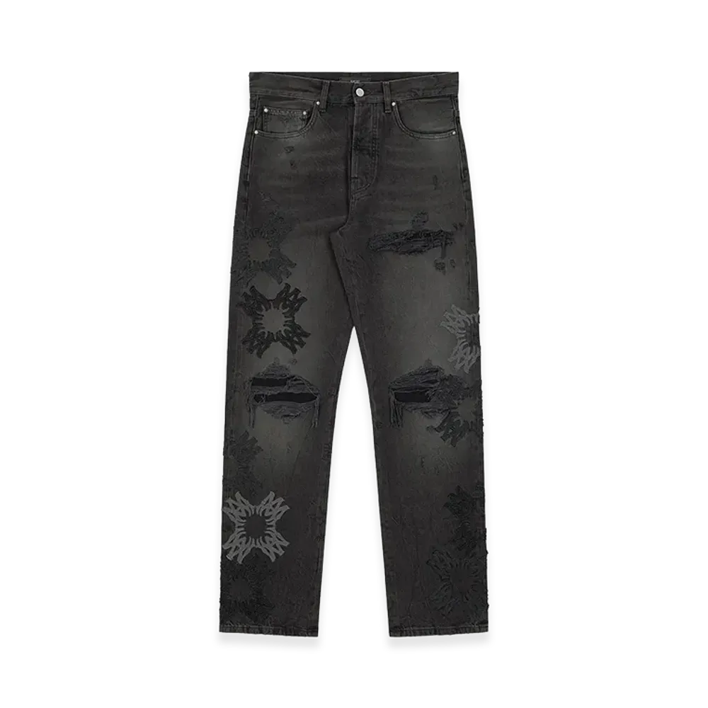 AMIRI MA Quad MX1 Straight Jean "Black"