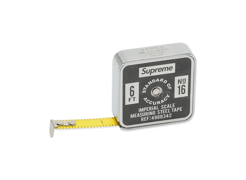 Supreme Penco Tape Measure (Imperial) "Black"