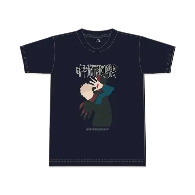 Uniqlo 呪術廻戦 UT Graphic T-Shirt 虎杖 悠仁 "Navy"