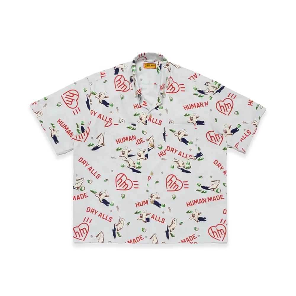 HUMAN MADE Printed Shirt "Blue"