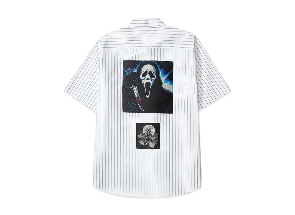 Supreme Ghostface S/S Work Shirt "Stripe"