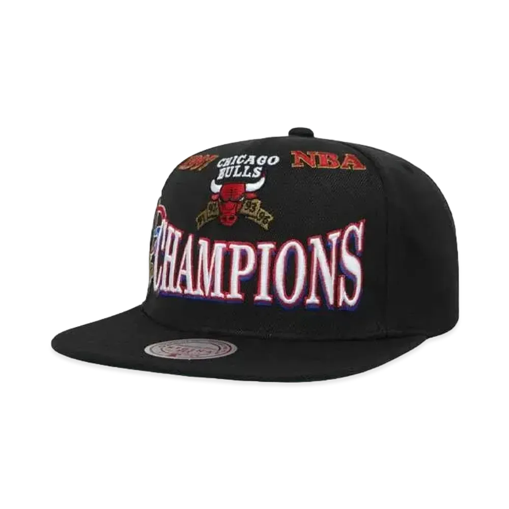 Mitchell&Ness NBA 1997 CHAMPIONS SNAPBACK HWC BULLS "BLACK"