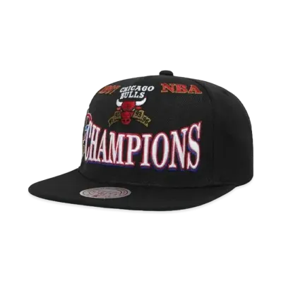 Mitchell&Ness NBA 1997 CHAMPIONS SNAPBACK HWC BULLS "BLACK"