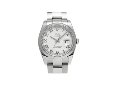 ROLEX Datejust 36 "White Roman/Stainless Steel"