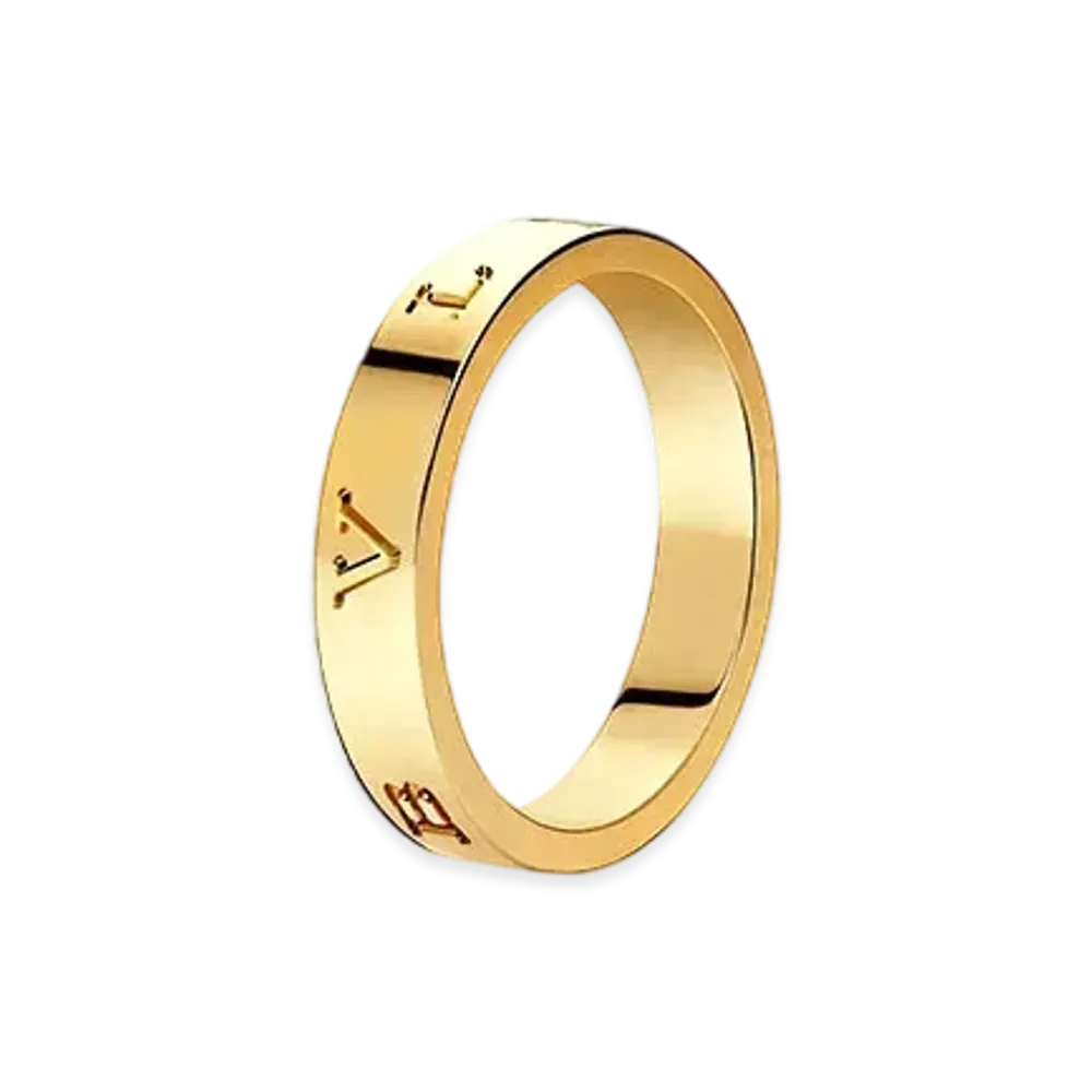 BVLGARI B.Zero1 Essential Band Ring 18K "Yellow Gold"