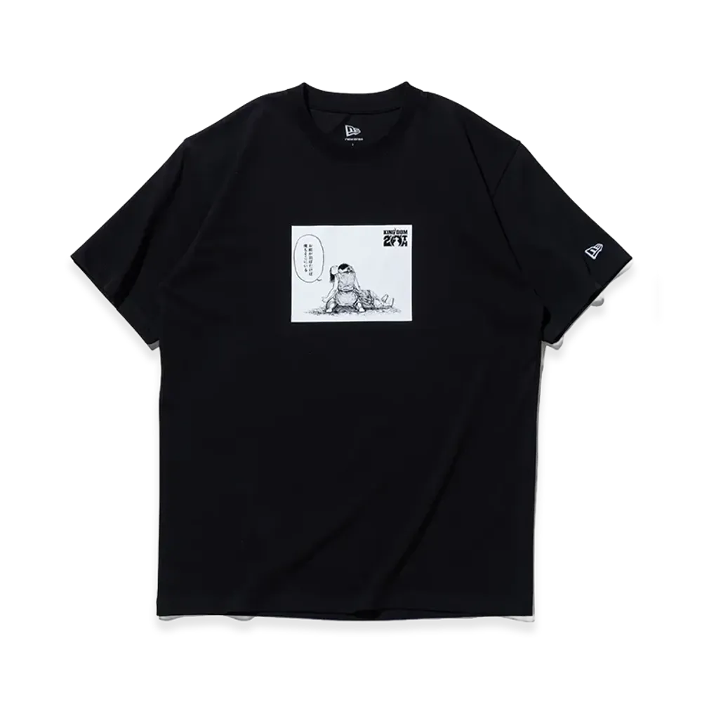 NEW ERA x KINGDOM S/S Cotton T-Shirt KINGDOM 20TH Shin Hyou Regular Fit "Black"