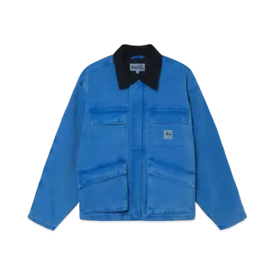 Stussy Washed Canvas Shop Jacket "Blue"