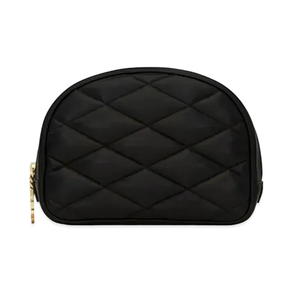 SAINT LAURENT Lolita Cosmetics Pouch In Quilted Lambskin "Black"