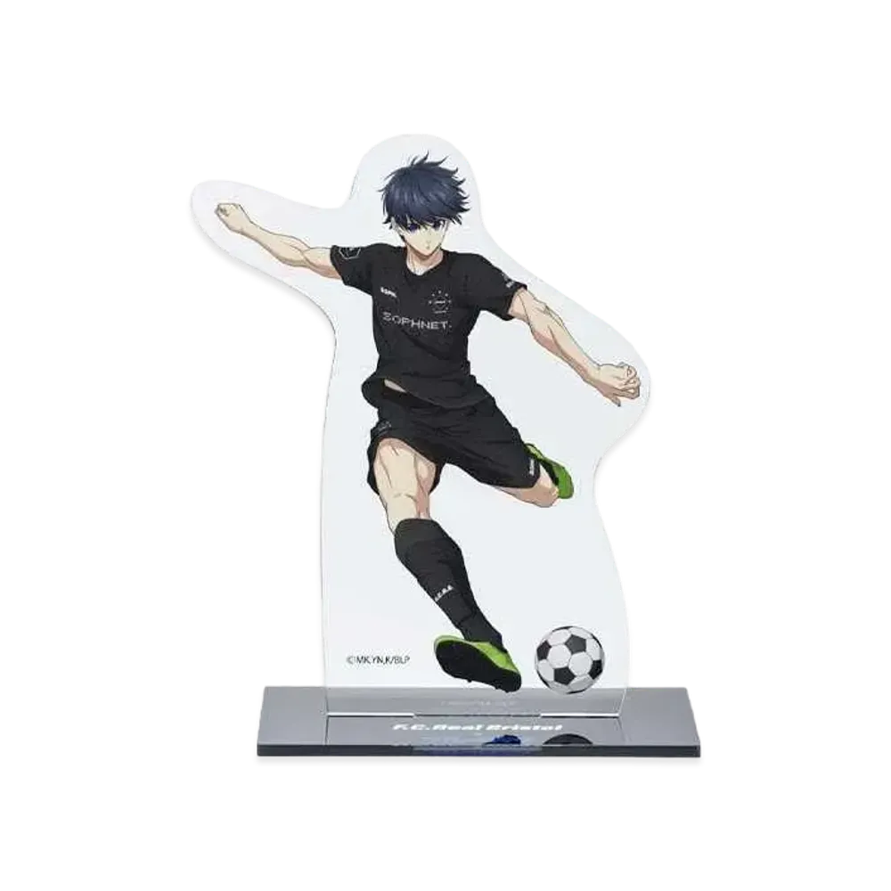 F.C.Real Bristol x BLUE LOCK Acrylic Stand ISAGI "Clear"