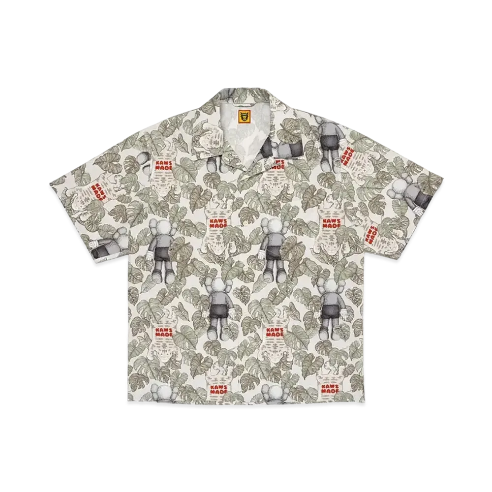 HUMAN MADE x KAWS Kaws Made Aloha Shirt "Gray"