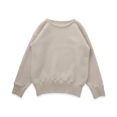 T.T Taiga Takahashi LOT.502 Varsity Letterman Sweater "Washed Ivory"