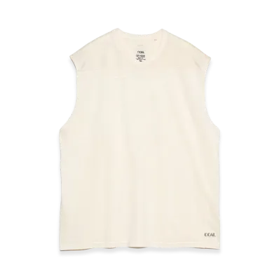 nanamica Rayon Cotton N/S Tee "Ivory"