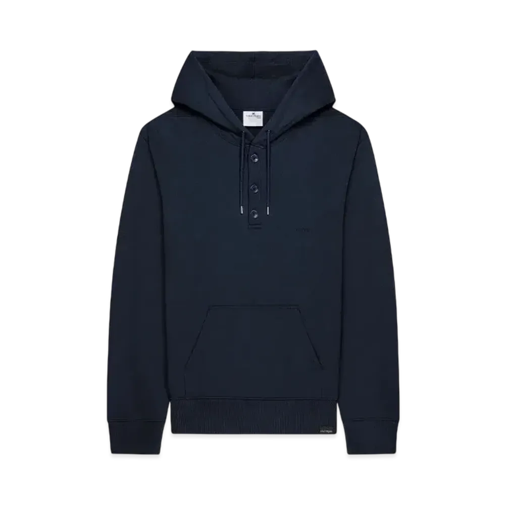 Courreges Buttoned Sweatshirt "Navy"