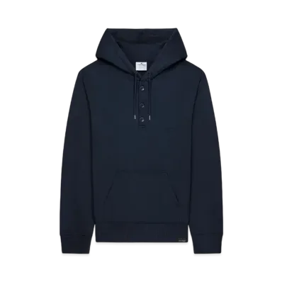 Courreges Buttoned Sweatshirt "Navy"