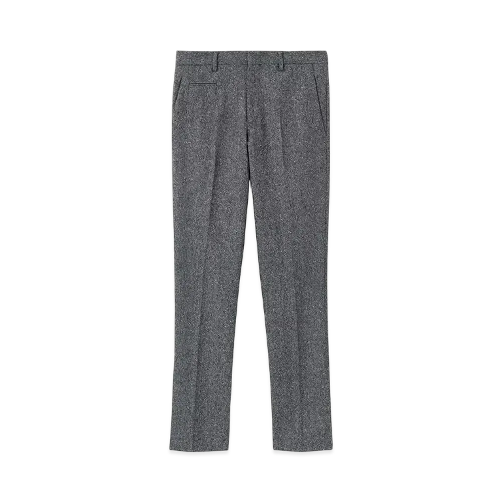 Paul Smith Colornep Homespun Tapered Trousers "LightGray"