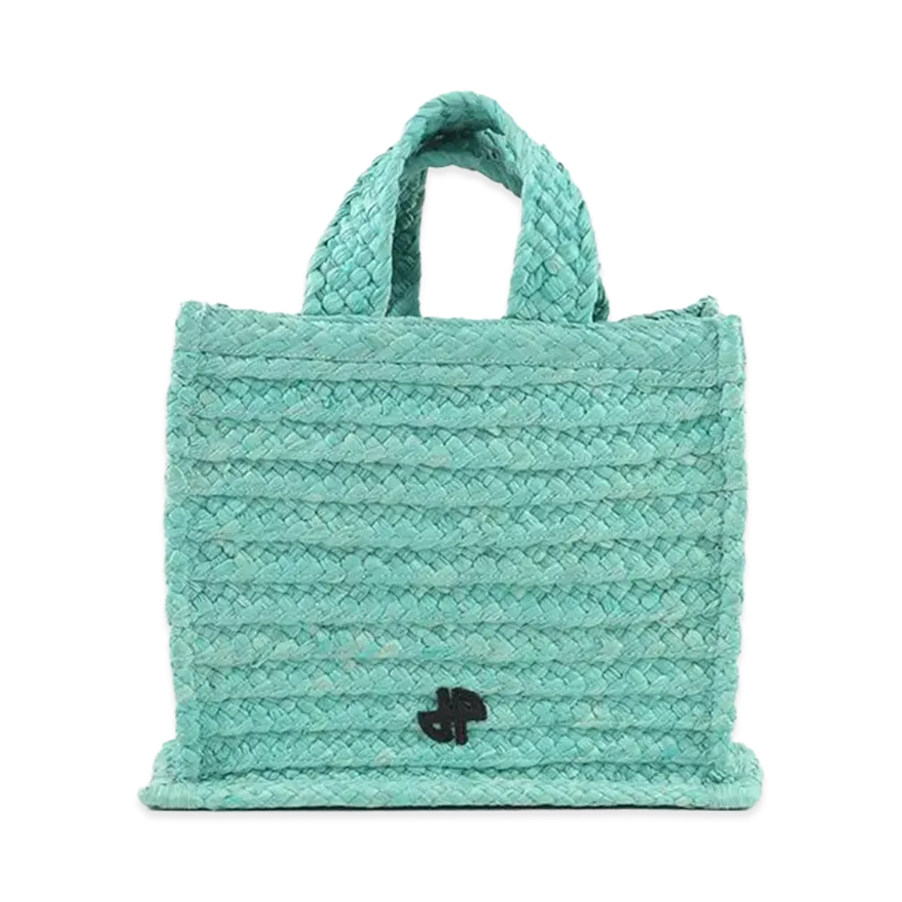 PATOU Women's Jp Tote Small "Mint Green"