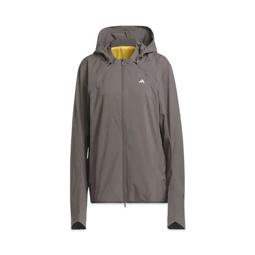 adidas ULT365 Twisted Weave Detachable Water Repellent Windproof Jacket "Charcoal"