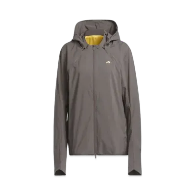 adidas ULT365 Twisted Weave Detachable Water Repellent Windproof Jacket "Charcoal"
