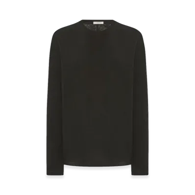 The Row Women's Amia Cotton T-Shirt "Khaki"