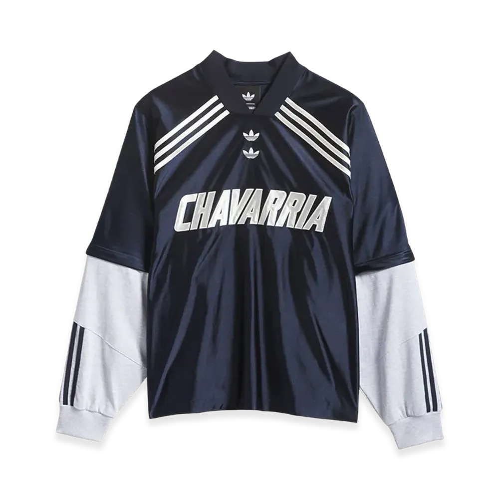 adidas x Willy Chavarria Long Sleeve Jersey "LegendInk/LightGreyHeather"