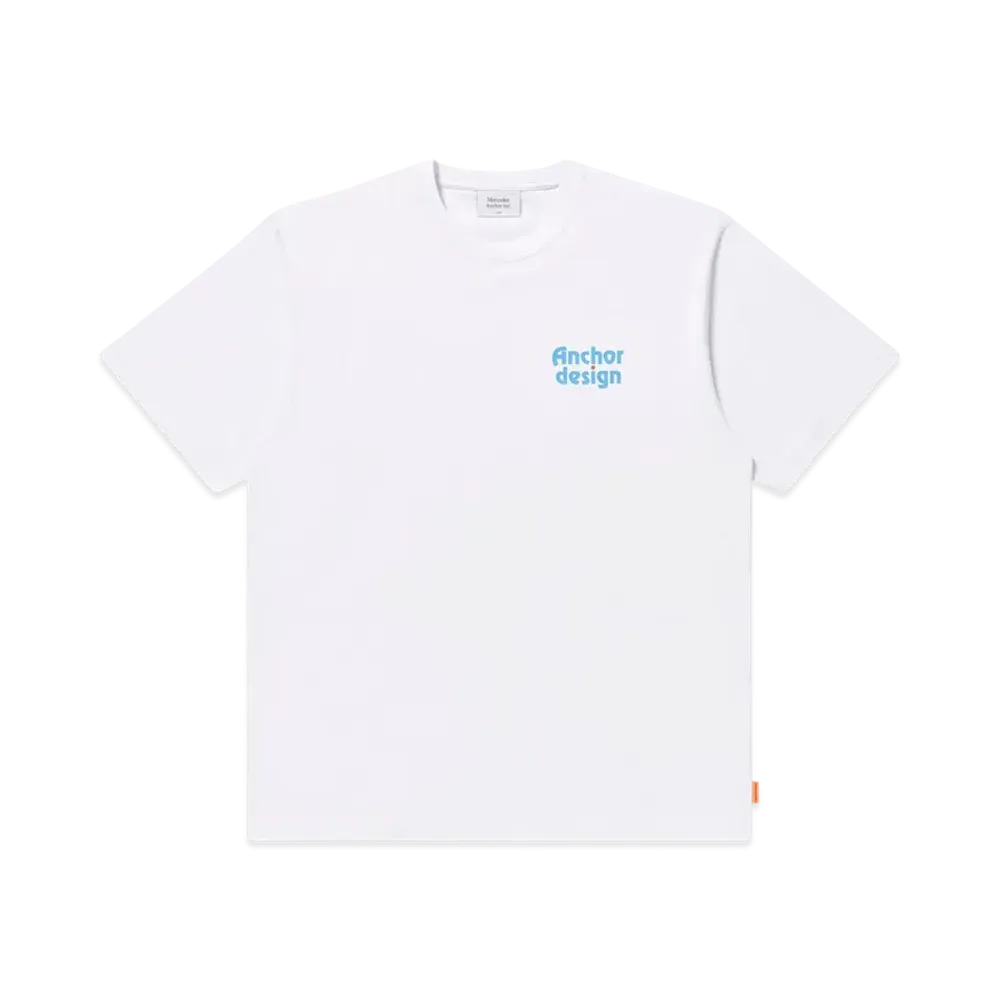 Mercedes Anchor inc. Advertising Tee "White"