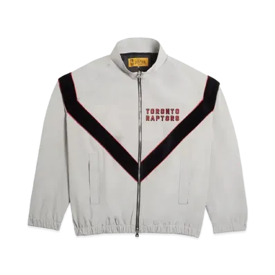 Just Don Toronto Raptors Track Jacket "Light Grey"
