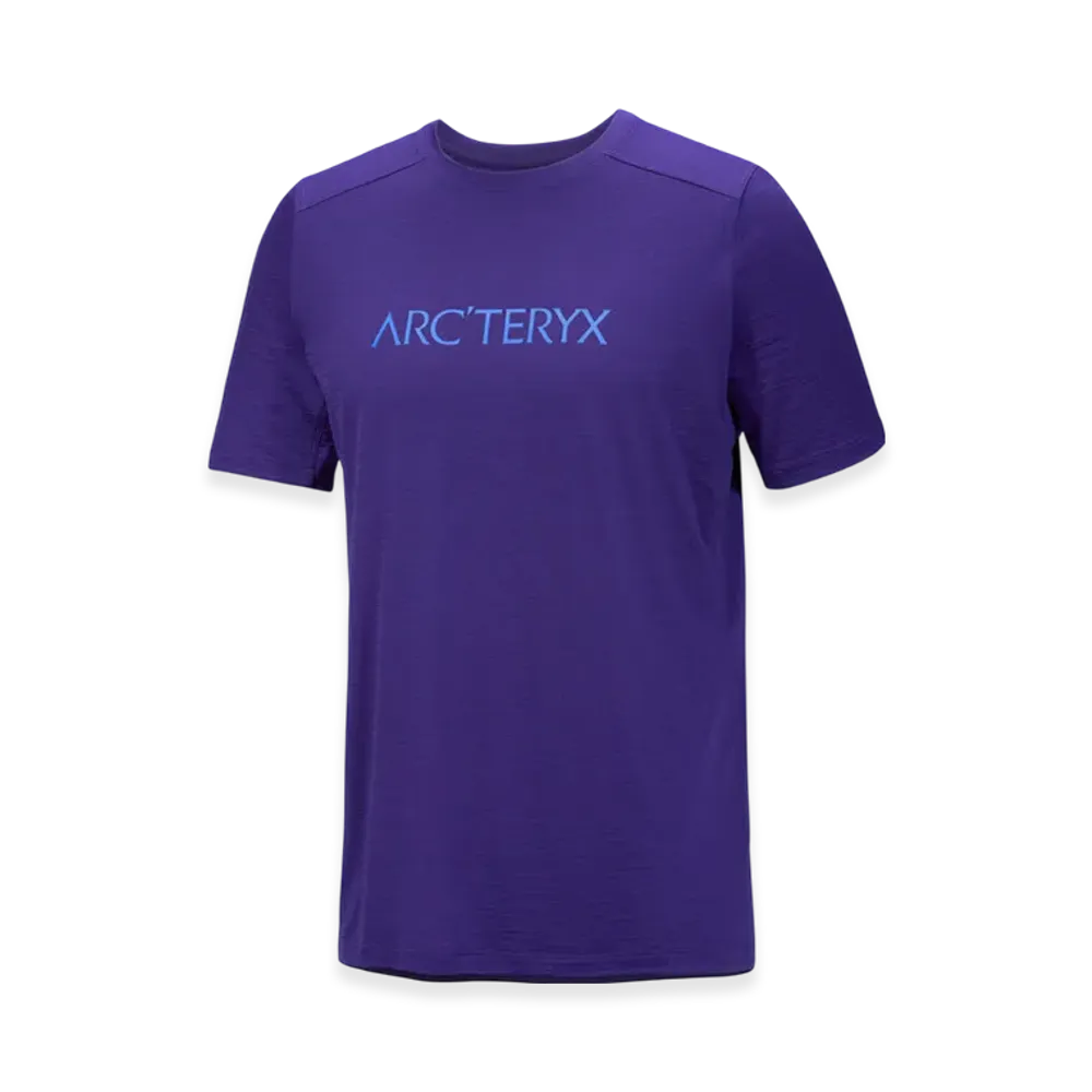 ARC'TERYX Ionia Merino Wool Arcword Logo SS M "Soulsonic/Electra" X000007733