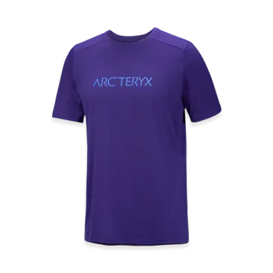 ARC'TERYX Ionia Merino Wool Arcword Logo SS M "Soulsonic/Electra" X000007733