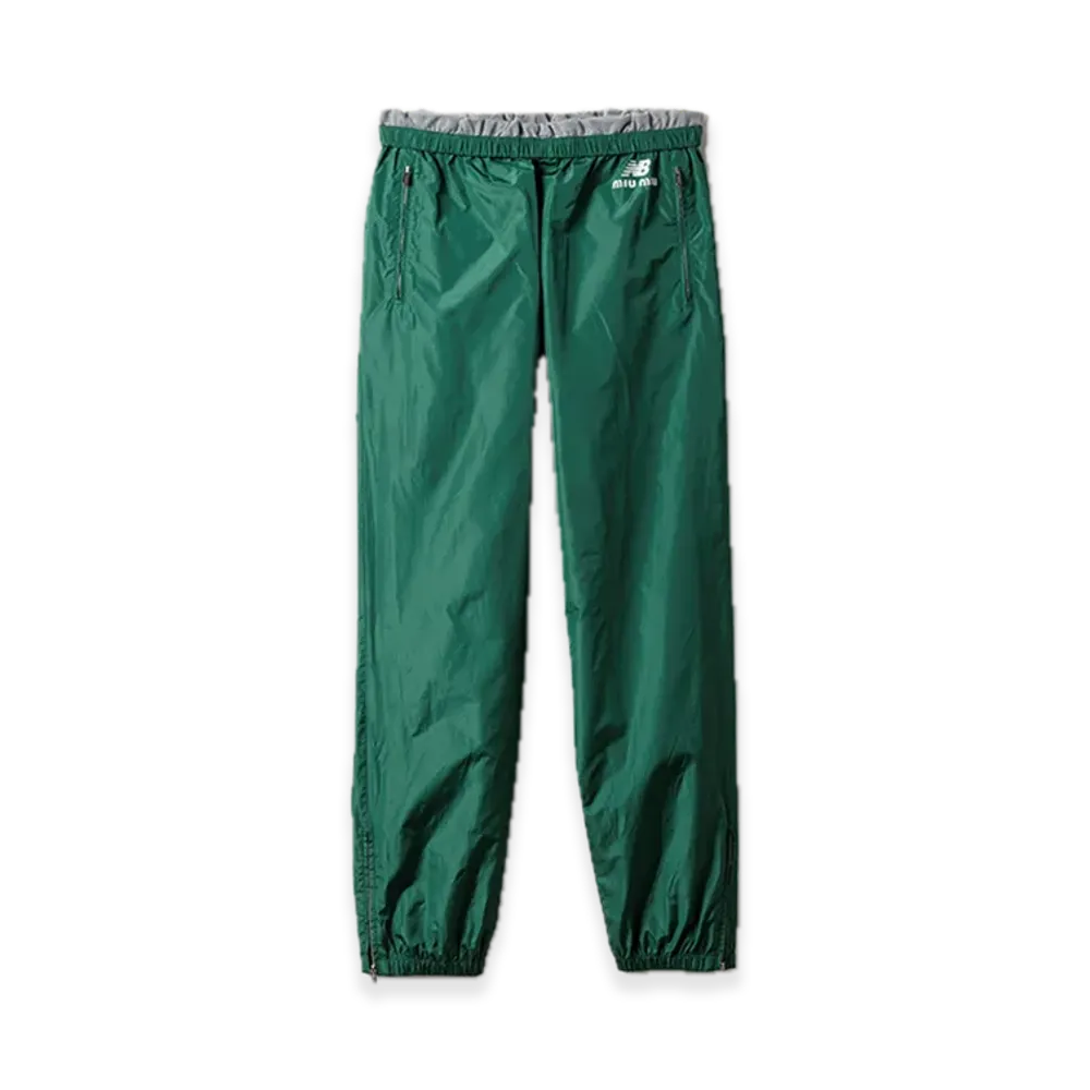 MIU MIU x New Balance Technical Poplin Jogger Pants "Green"