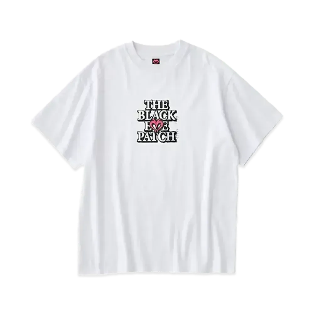 BlackEyePatch WOMEN x MOUSSY Bep OG Rhinestone Tee "White"