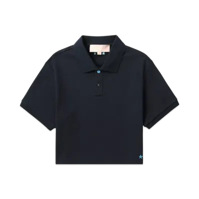 A BATHING APE Bapy Logo Polo Shirt "Navy"