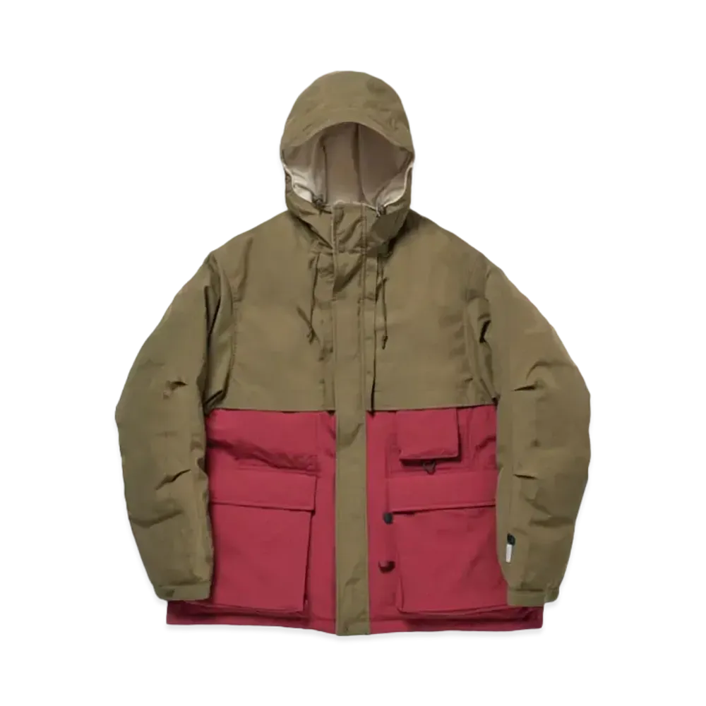 DAIWA PIER39 2023 Autumn Winter 4th Delivery Tech Logger Mountain Down Parka "Military Olive"
