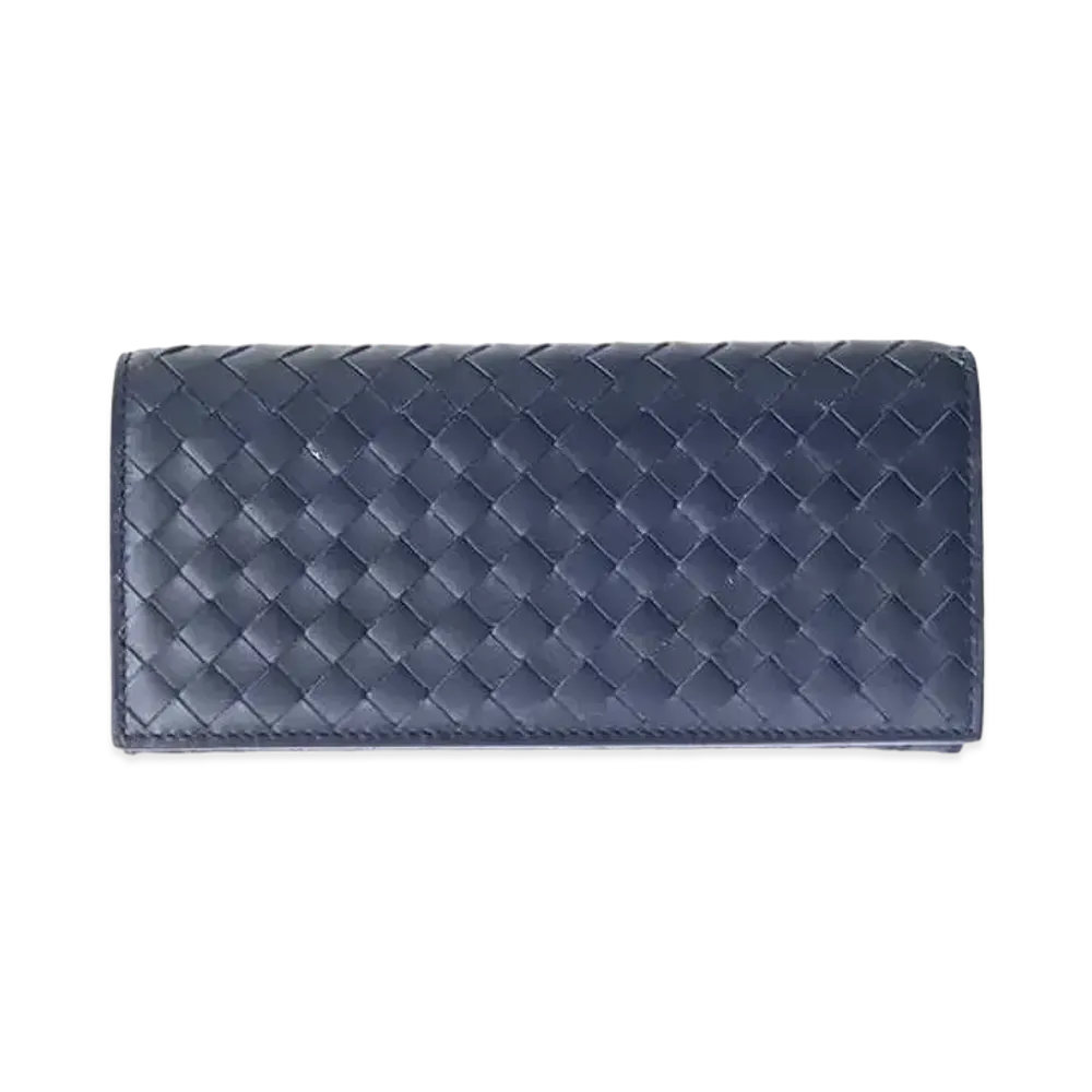 Bottega Veneta Intrecciato Continental Calfskin Bi-fold Wallet "Light Tourmaline"