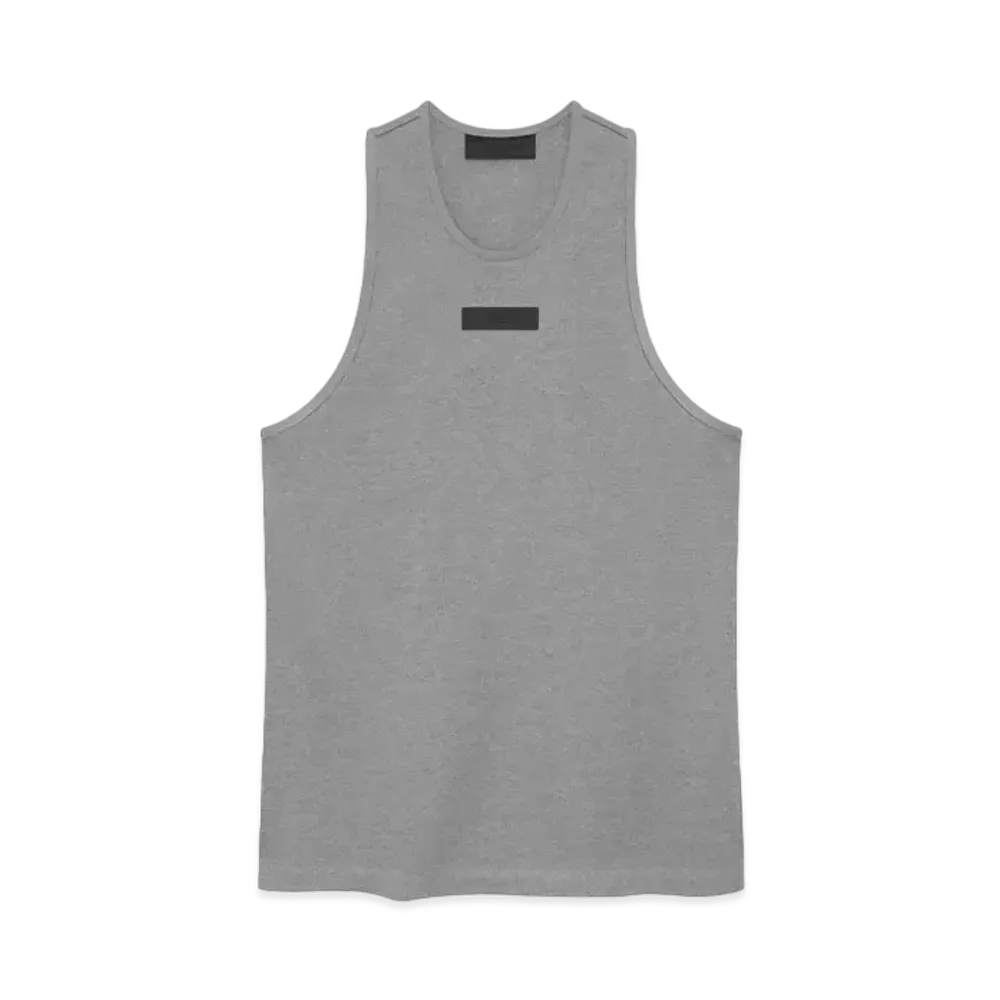 FEAR OF GOD ESSENTIALS Tank Top "Dark Heather Oatmeal"