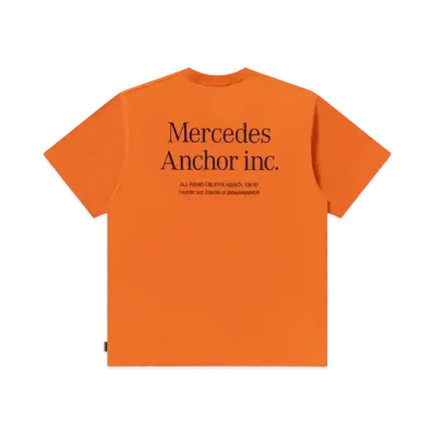 Mercedes Anchor Inc. Tee "Safety Orange"
