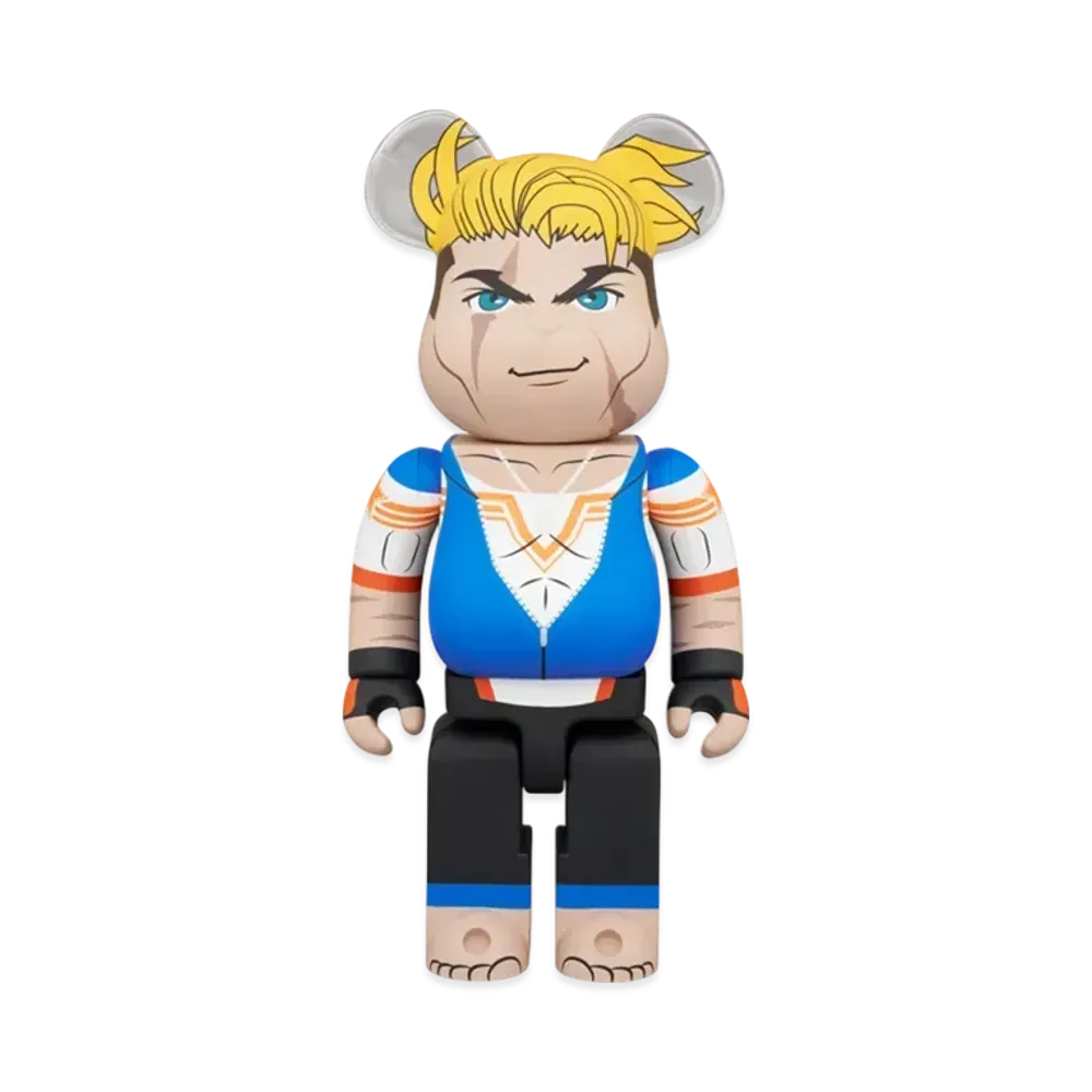 MEDICOM TOY "BEARBRICK" -STREET FIGHTER- Luke 400%