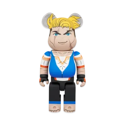 MEDICOM TOY "BEARBRICK" -STREET FIGHTER- Luke 400%