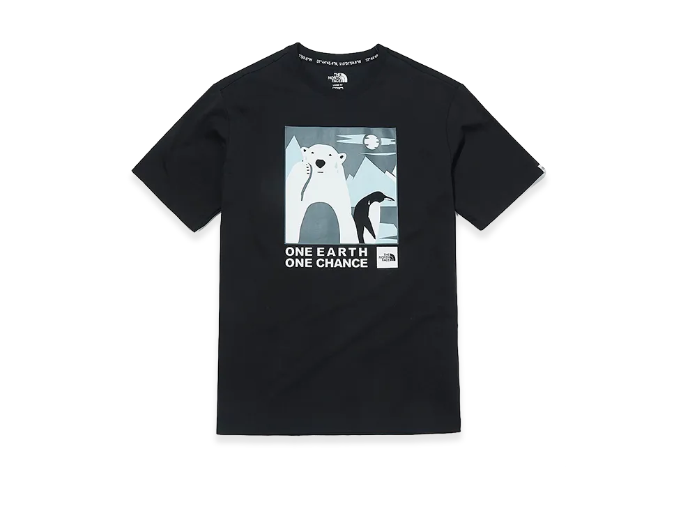 The North Face One Earth S/S Tee "Black"