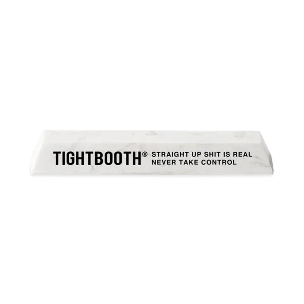 TIGHTBOOTH Logo Chopstick Rest "White"