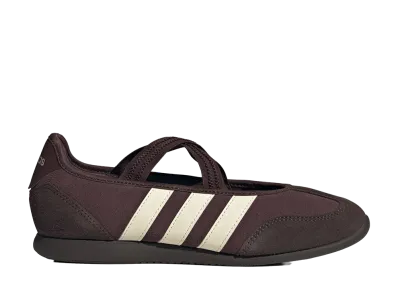 adidas Women's Barreda Mary Jane "Shadow Brown/Cream White/Aurora Coffee"