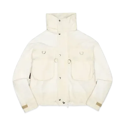 Richardson Waxed Cotton Cropped Parka "Natural"