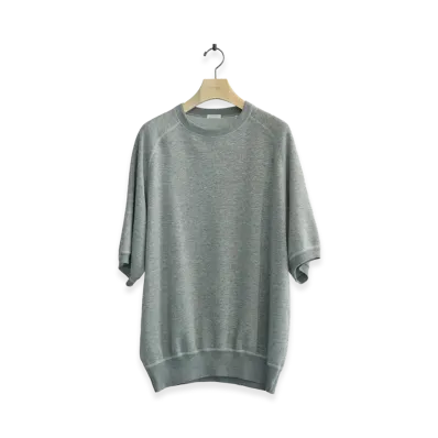 COMOLI Gray Urake S/S Crew "Gray"