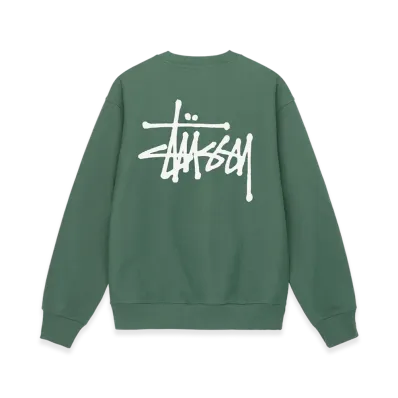 Stussy Basic Stussy Crew 2022 "Green"